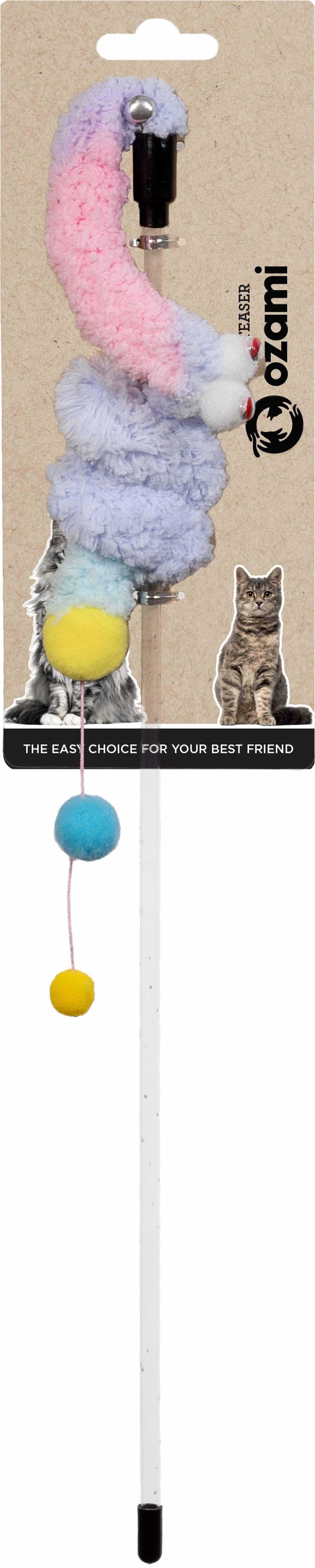 Ozami Cat Wand Caterpillar Ocean 40 cm