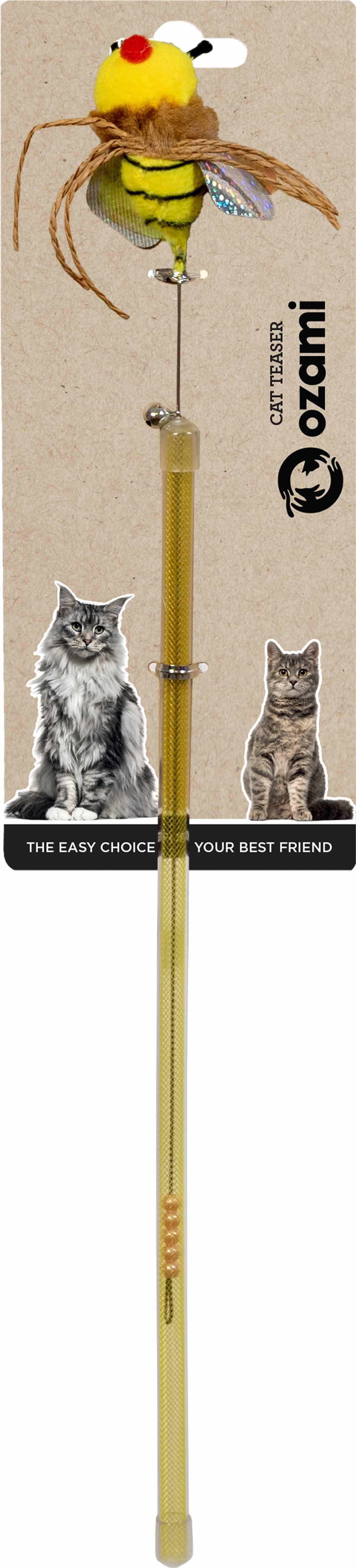Ozami Cat Wand Insect Honeybee 30 cm