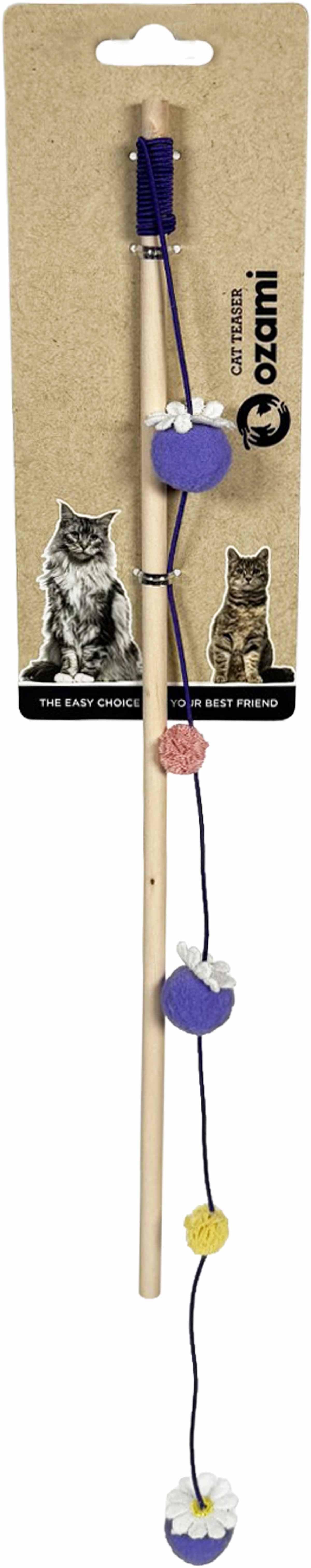 Ozami Cat Wand Daisy Chain Purple