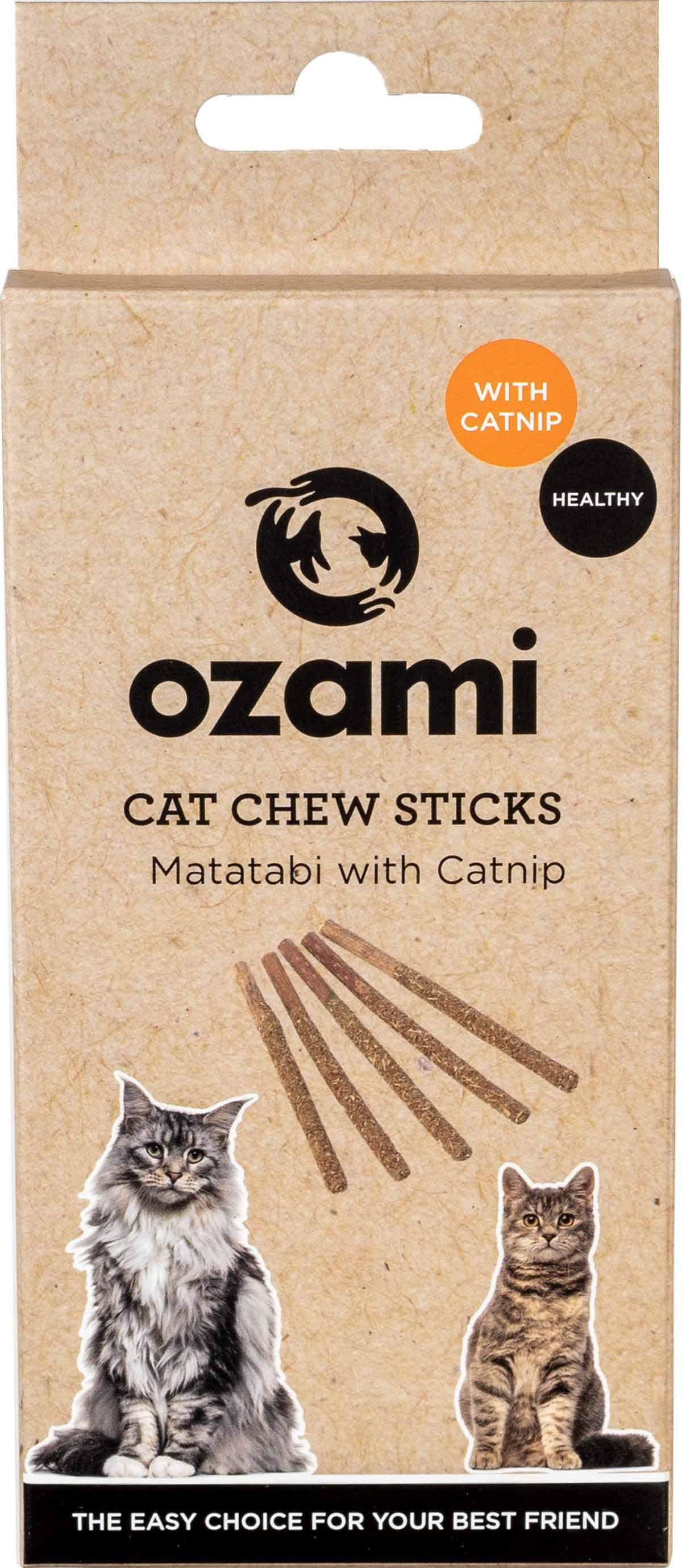 Ozami Cat Toy Matatabi Stick With Catnippowder 12 cm