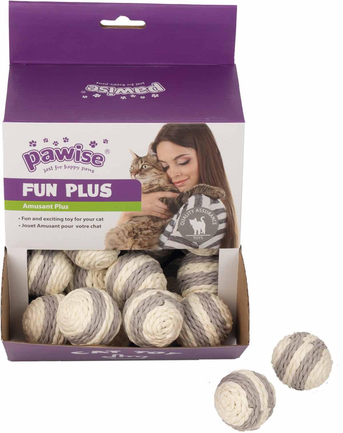 Kattleksak Box Papperboll 24St