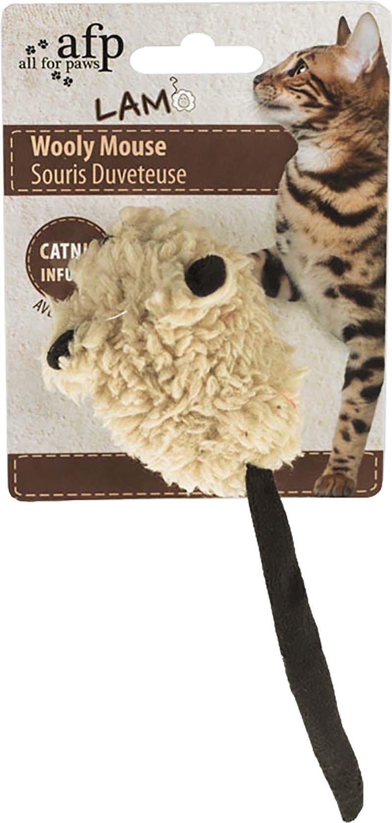 Bomullsmus Med Catnip 7 cm Mix Färg