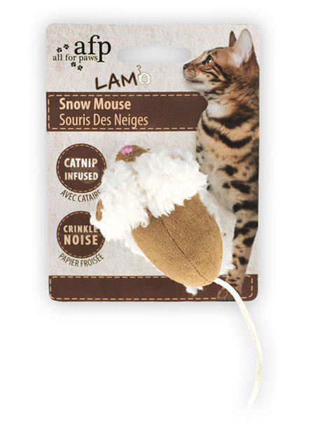 Snömus Med Catnip 5 cm Mix Färg