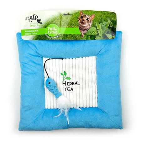 Green Rush Catnip Fun Mat Mix Färg 34 × 34 cm