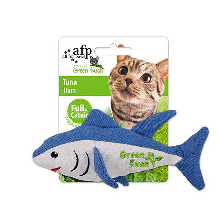 Green Rush Tonfisk Med Catnip 16.5 × 9.5 × 7.5 cm