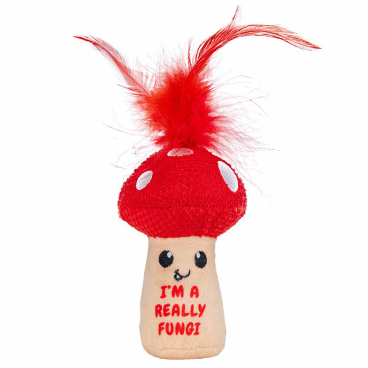 Catstages A Really Fungi Mushroom Red 9 × 20 × 6 cm