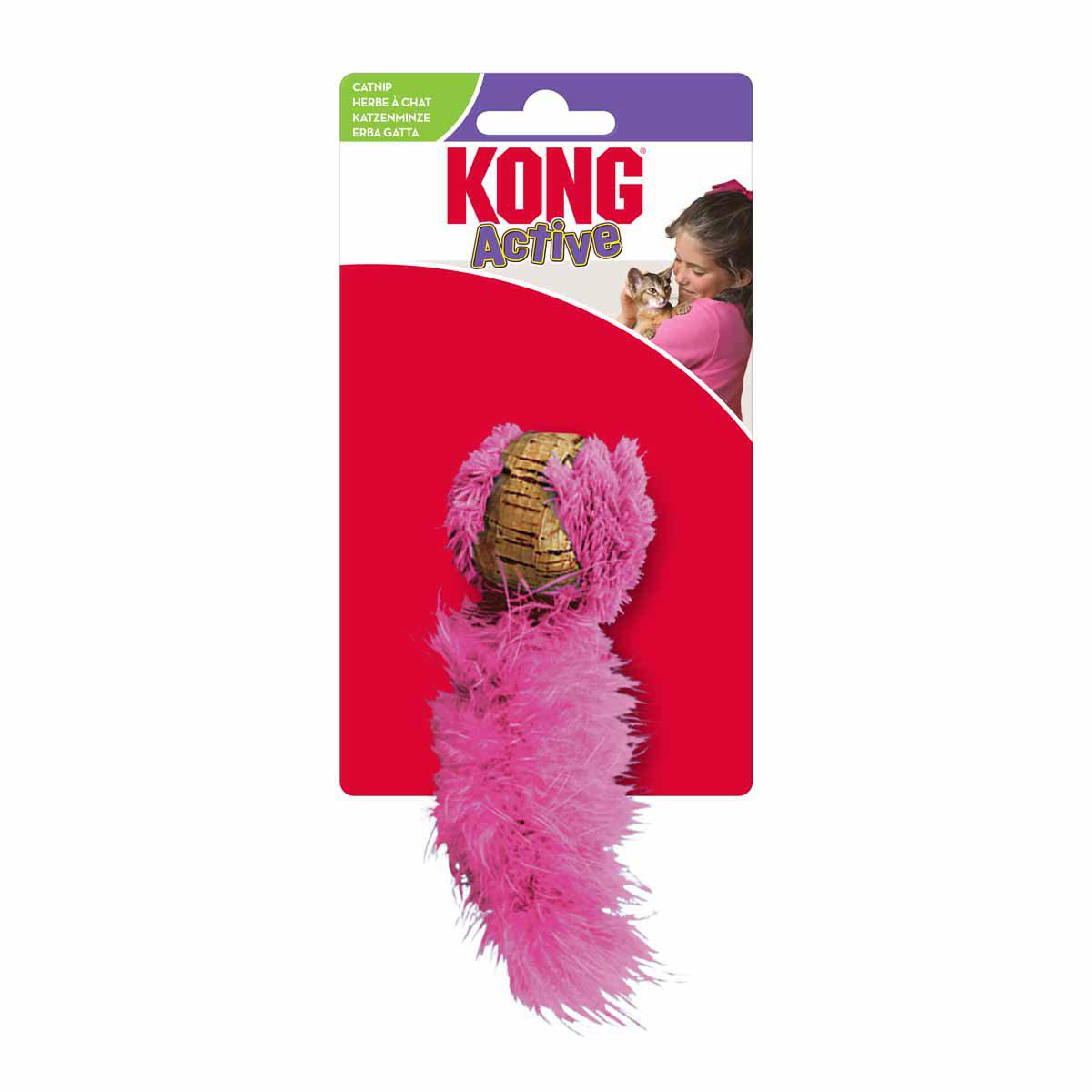 KONG Cat Active Cork Ball 15 × 6 × 4 cm