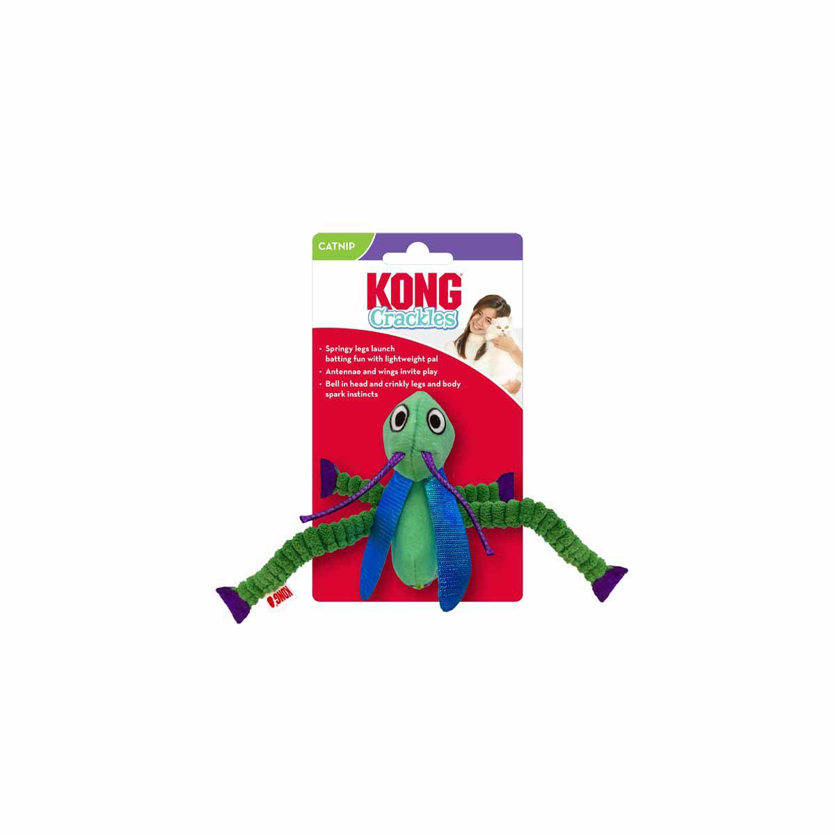 KONG Crackles Grasshopper 15 × 15 × 5 cm