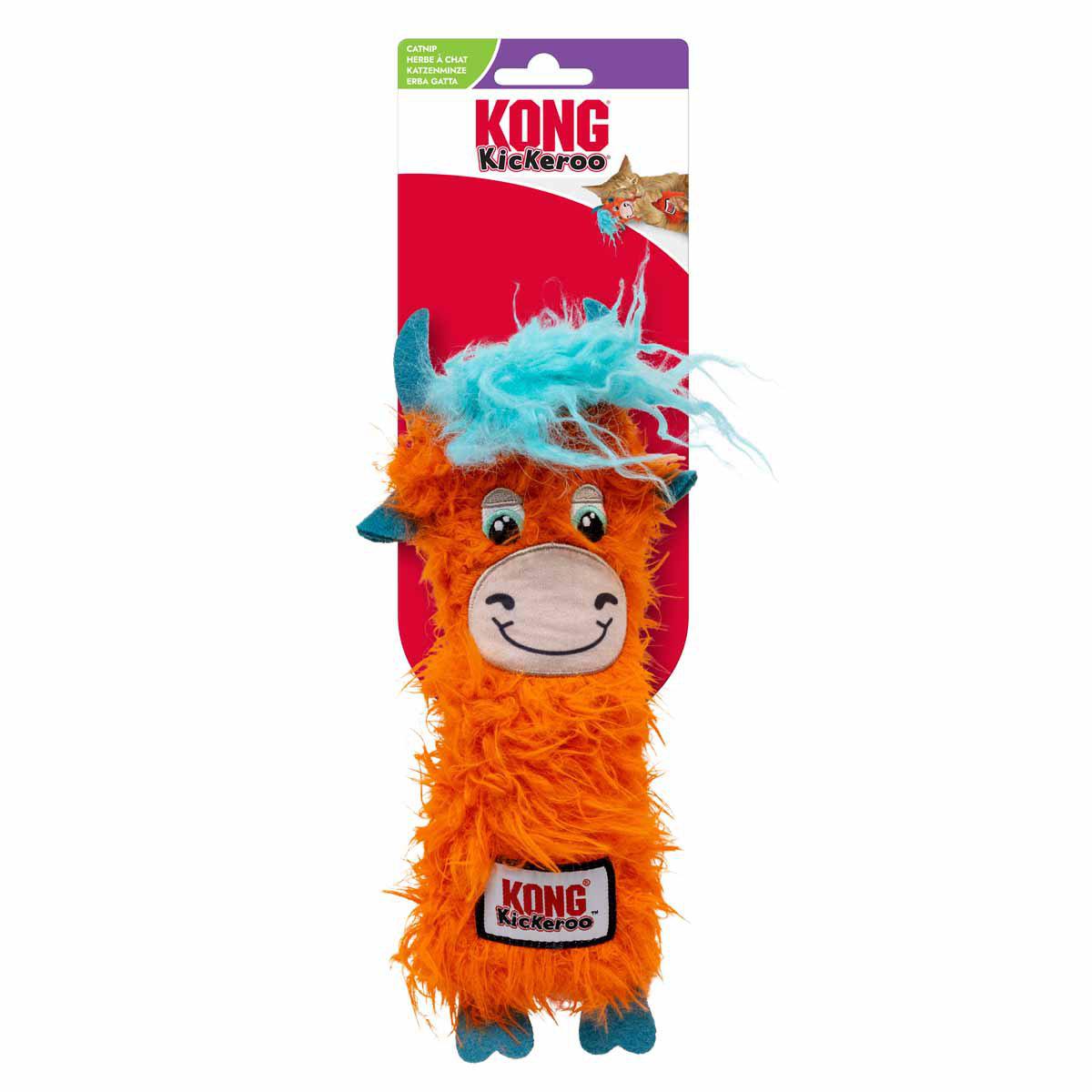 KONG Cat Kickeroo Highland Cow 21,5 × 11 × 5 cm