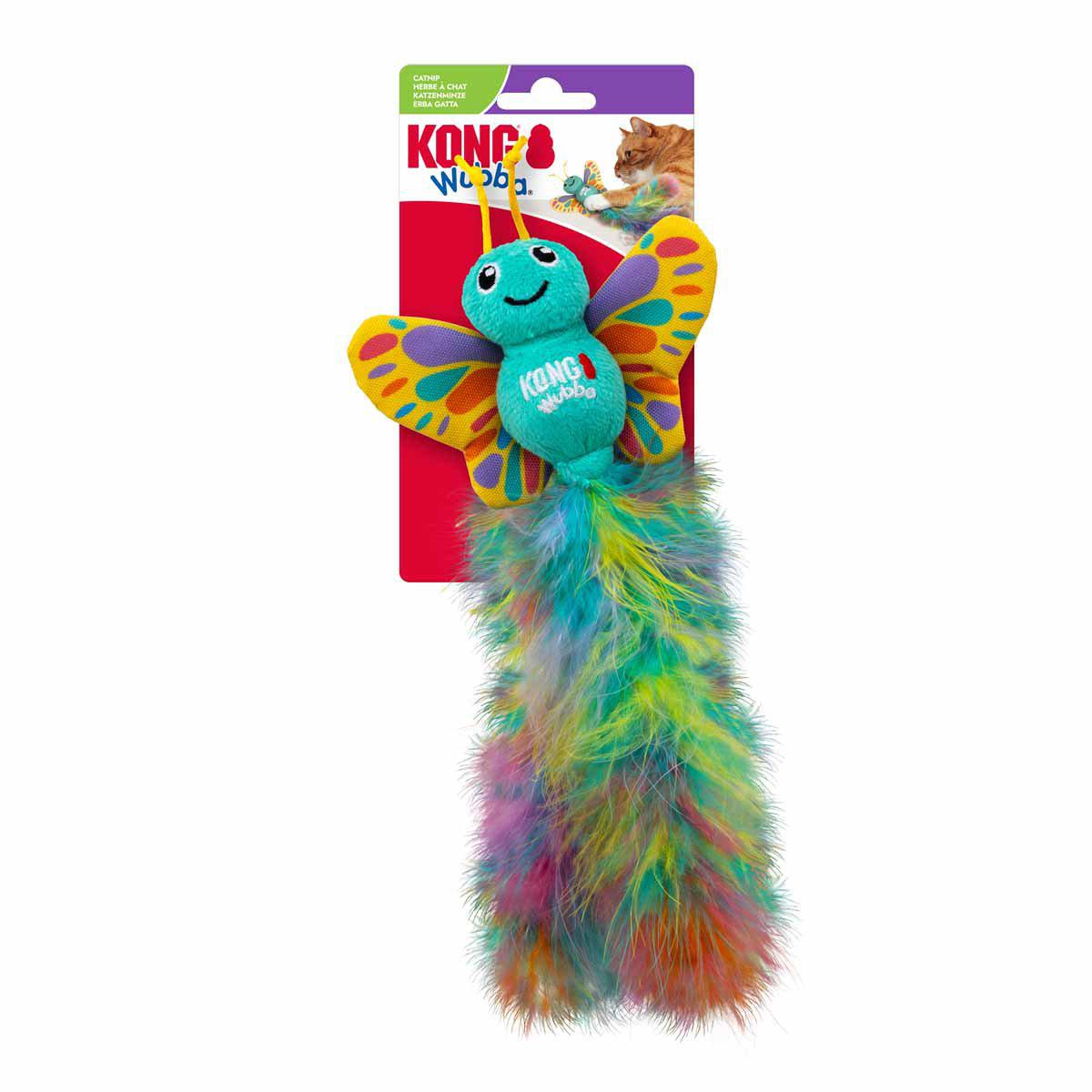 KONG Cat Wubba Butterfly 28 × 12 × 4 cm