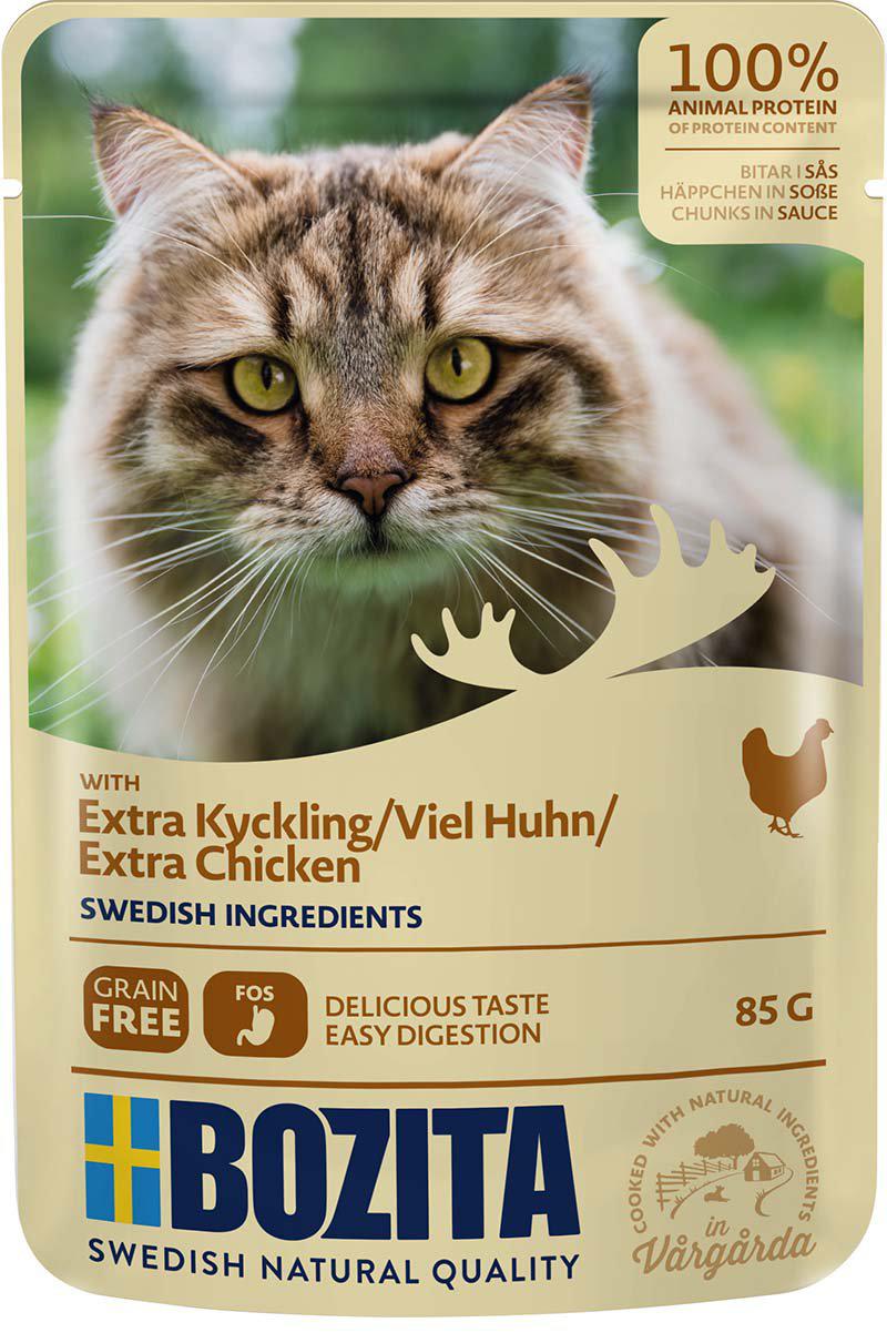 Bozita Feline Extrakyckling I Sås Pouch85 g