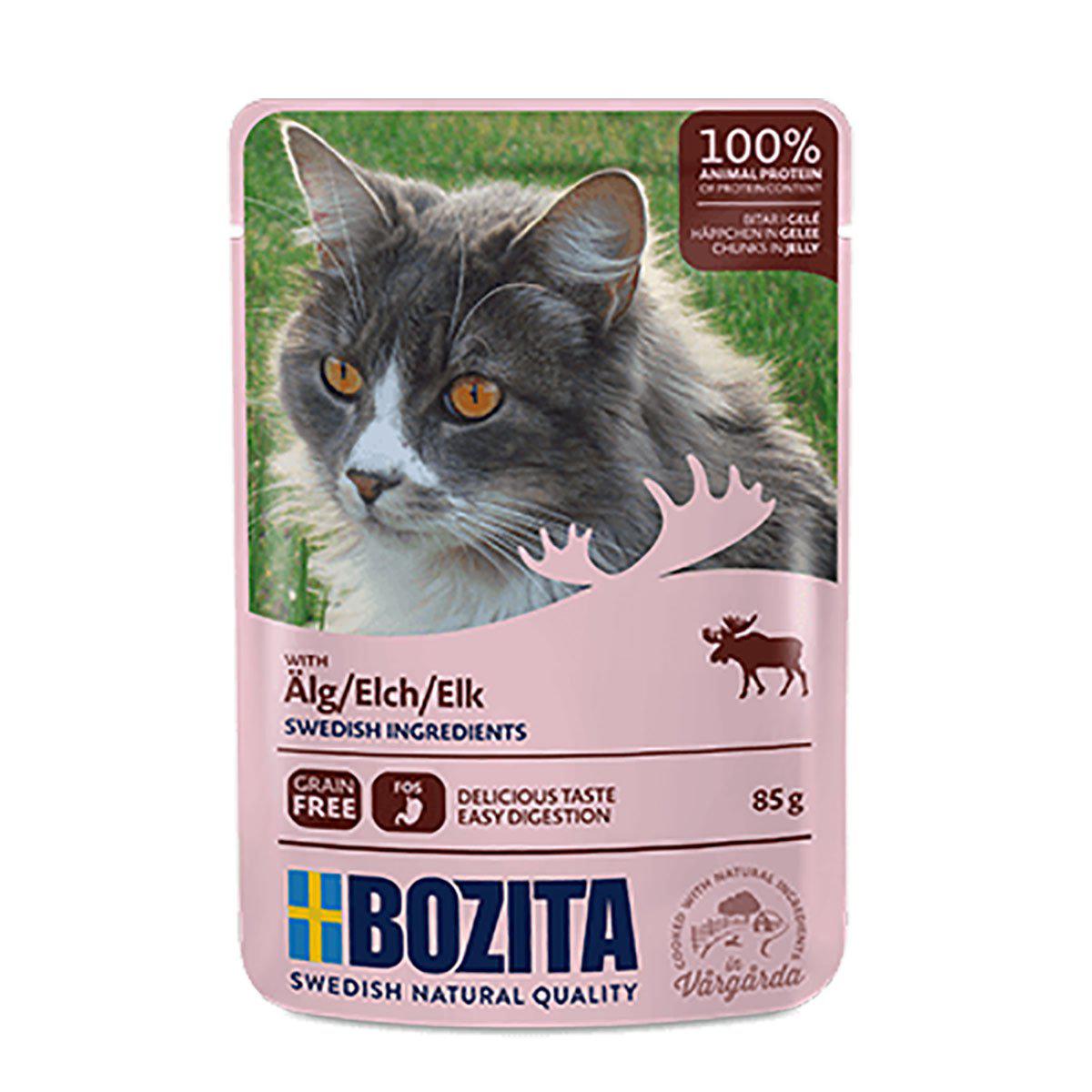 Bozita Feline Feline Älg I Gelé Pouch 85 g