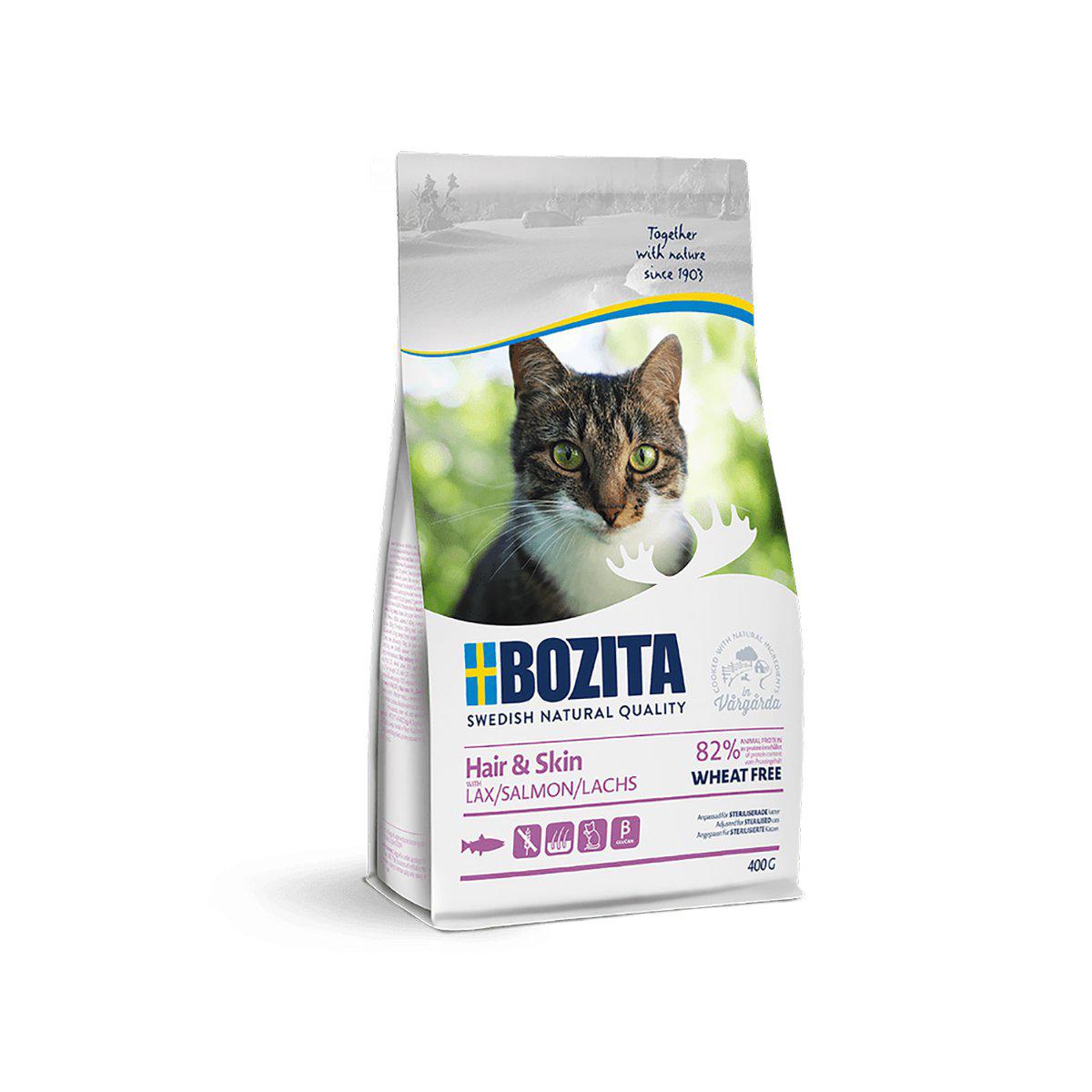 Bozita Hair & Skin Wheat Free Salmon 400 g