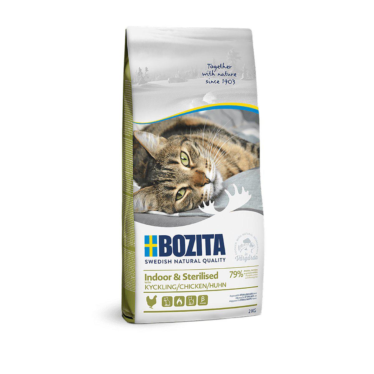 Bozita Indoor & Sterilised Chicken 2 kg