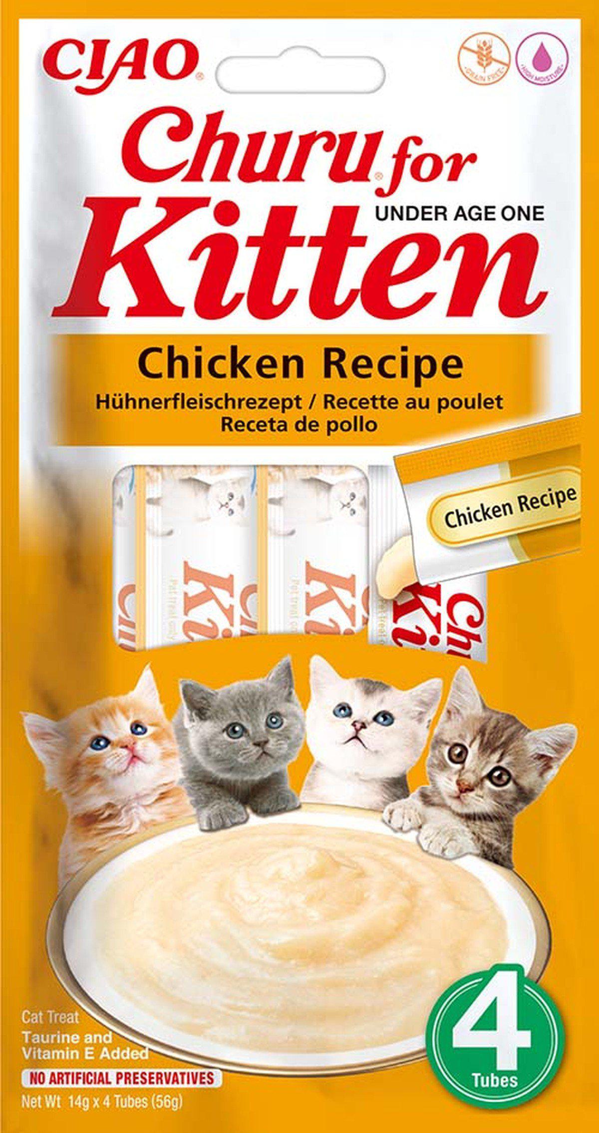 Churu Kitten Chicken 4St Under Age 1