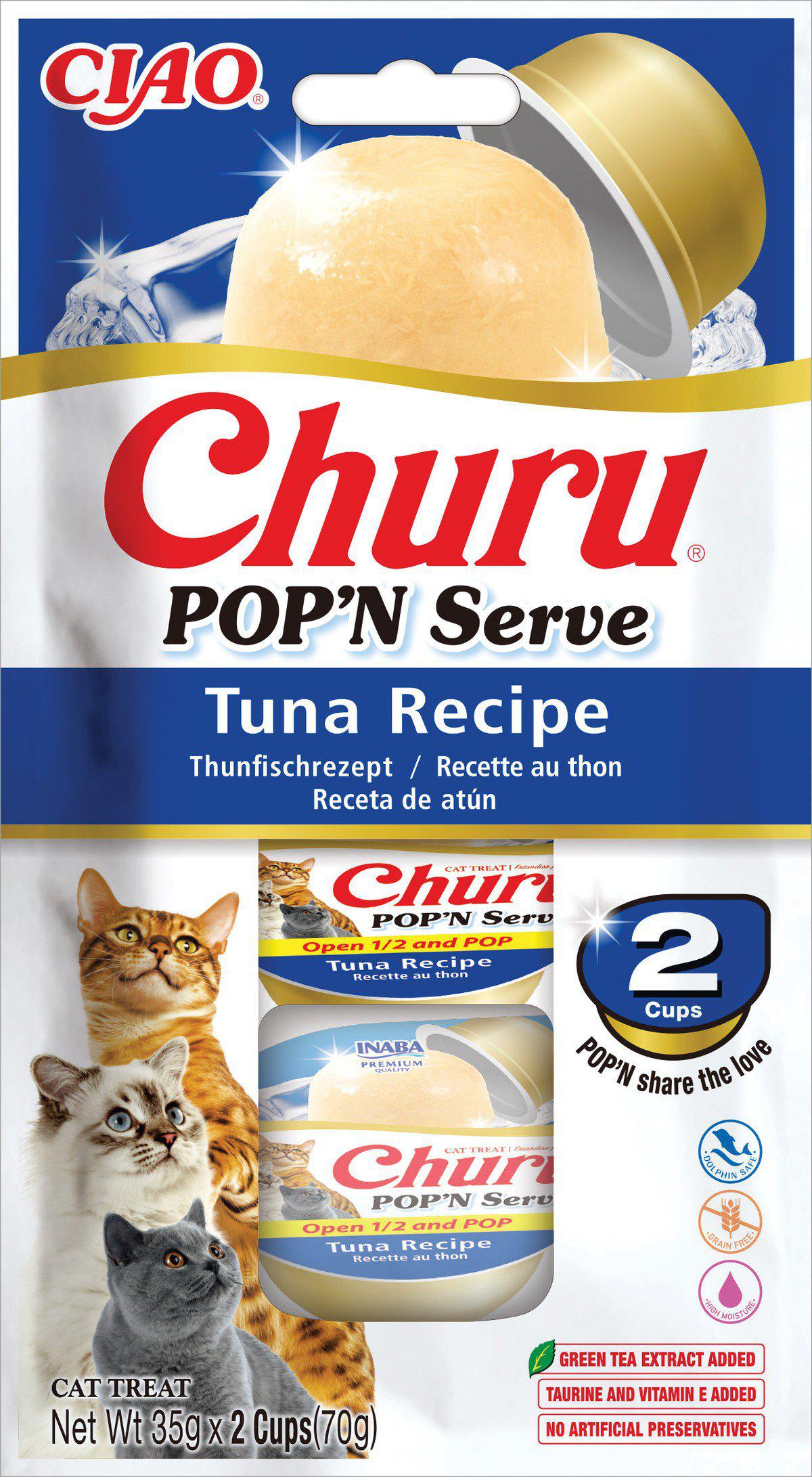 Churu Pop'N Serve Tuna Recipe