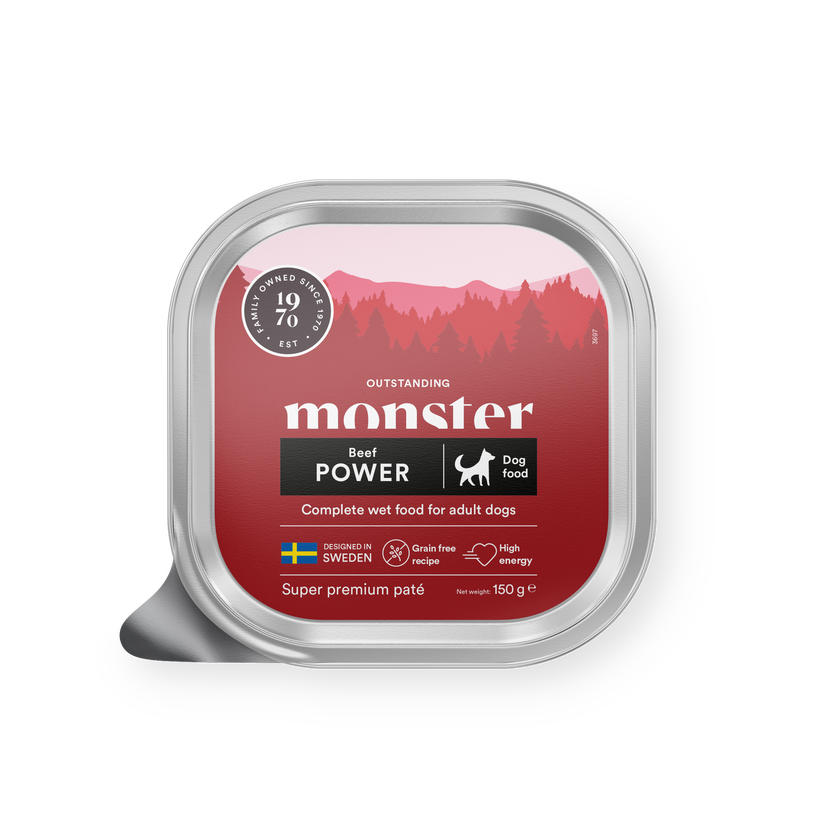 Monster Dog Power Beef Paté