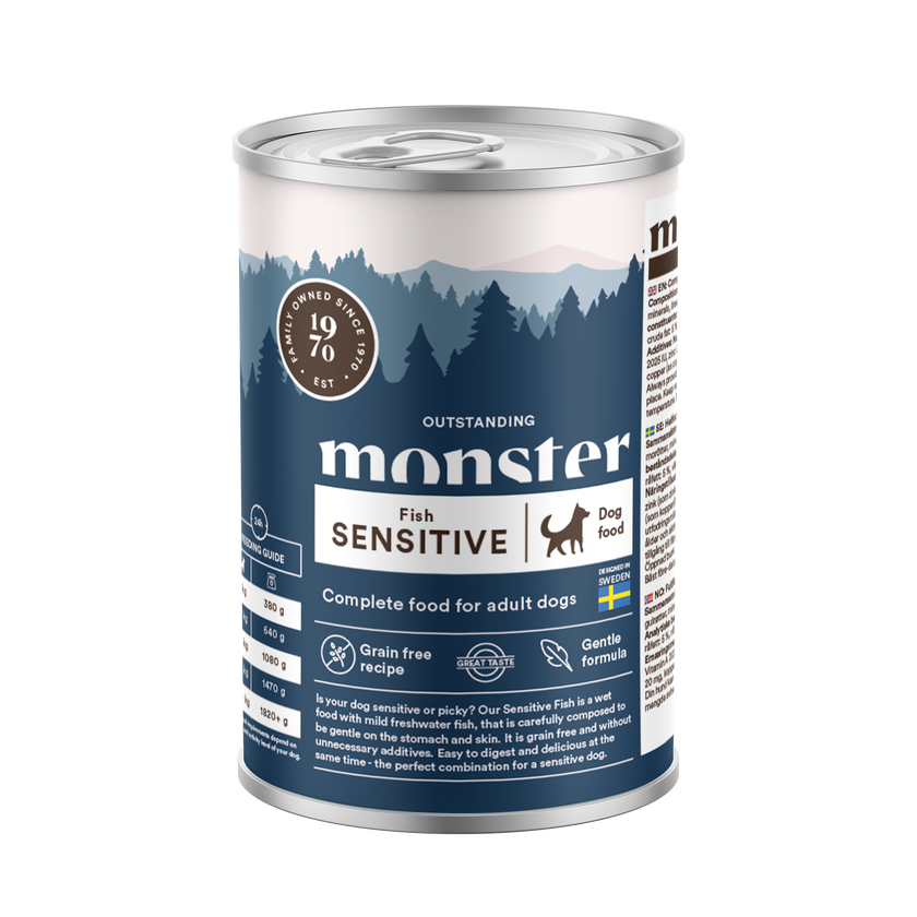 Monster Dog Sensitive Fish