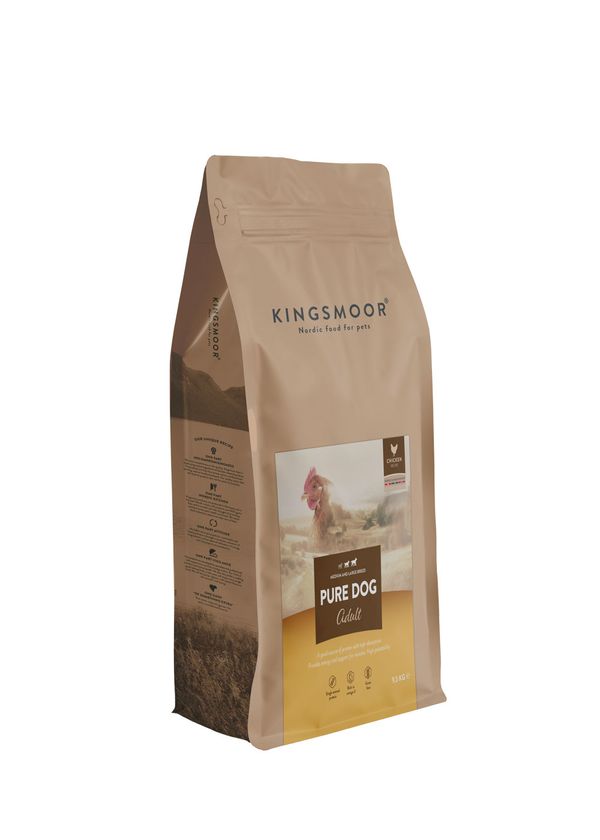 Kingsmoor Hundfoder Nordisk Kyckling Stor hund 9,5kg