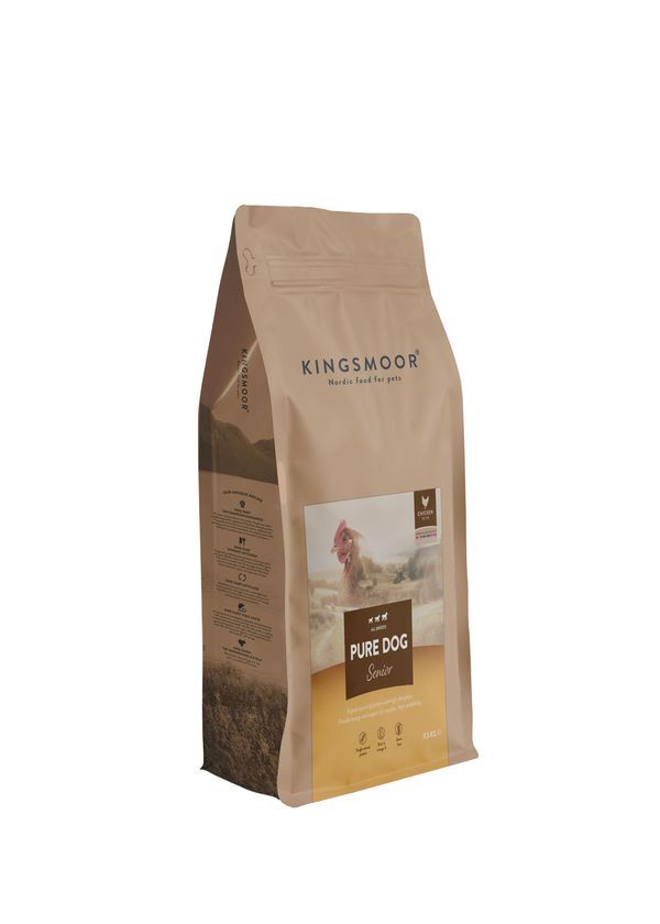 Kingsmoor Hundfoder Nordisk Kyckling Senior Hund Alla Raser 9,5kg