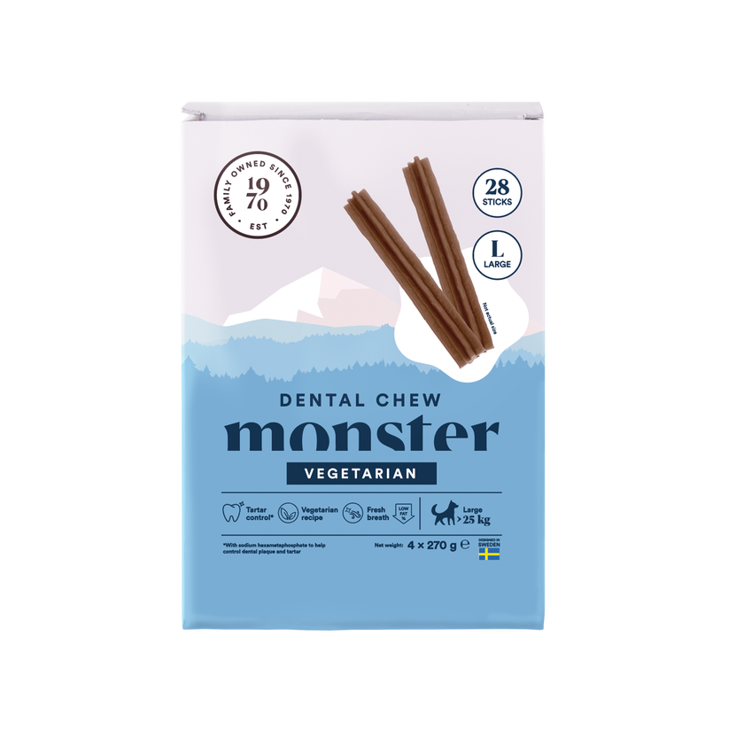 Monster Dog Dental Chew Vegetarian