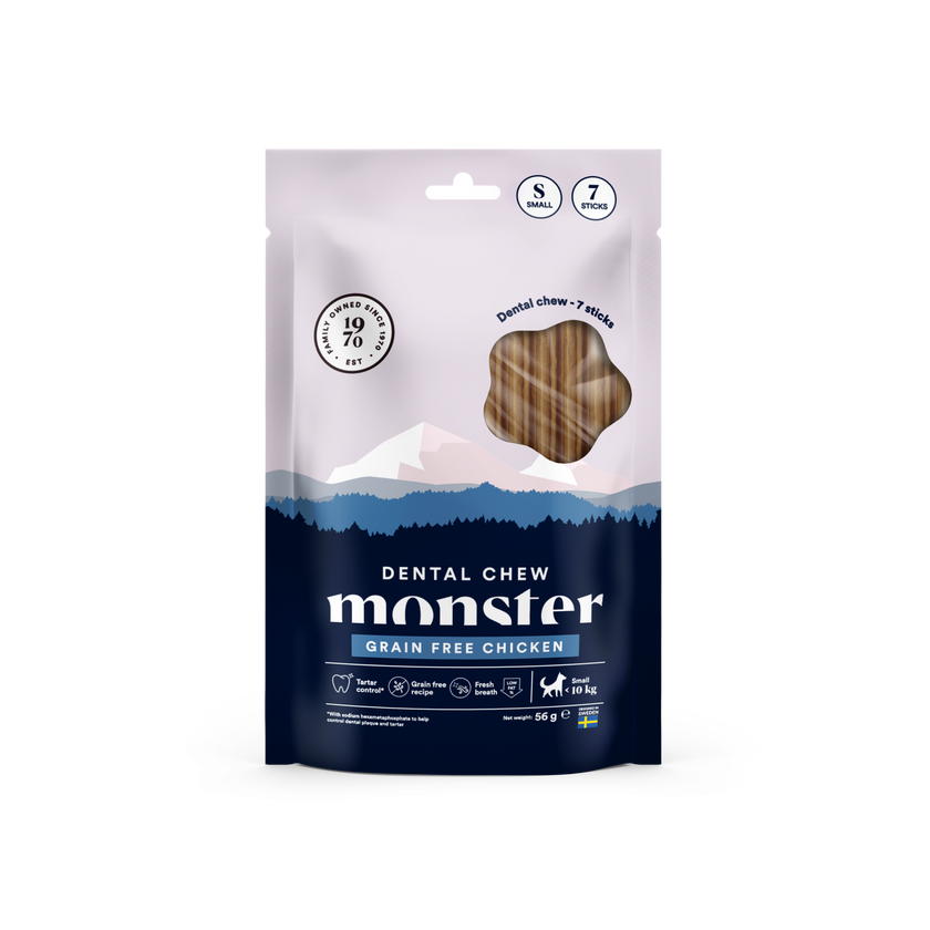 Monster Dog Dental Chew Grain Free Chicken