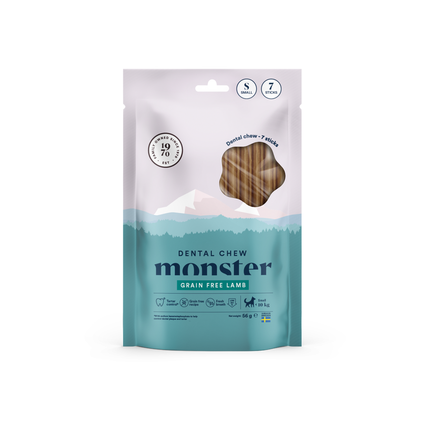 Monster Dog Dental Chew Grain Free Lamb