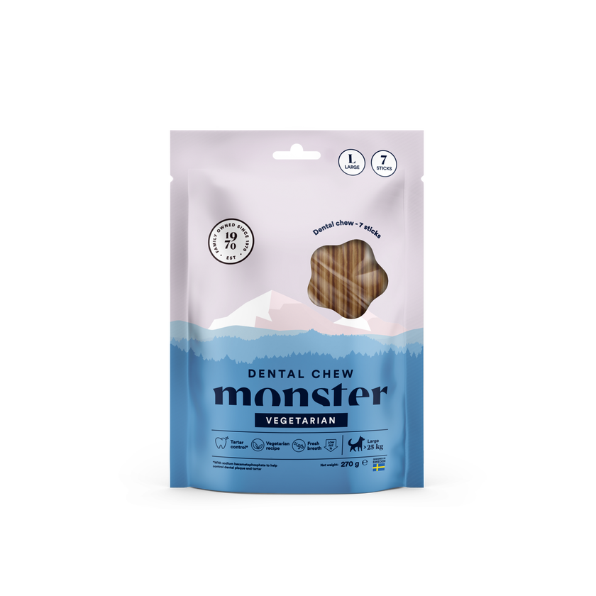 Monster Dog Dental Chew Vegetarian