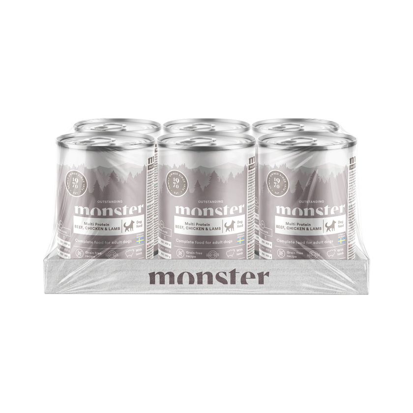 Monster Dog Multi Protein Beef, Chicken & Lamb