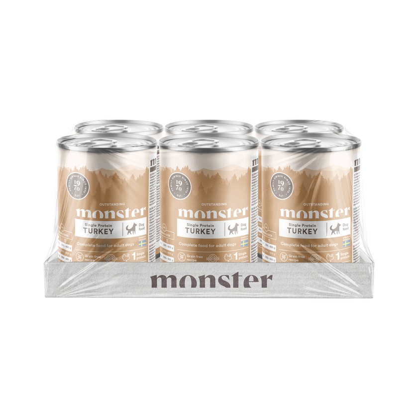 Monster Dog Single Protein Turkey