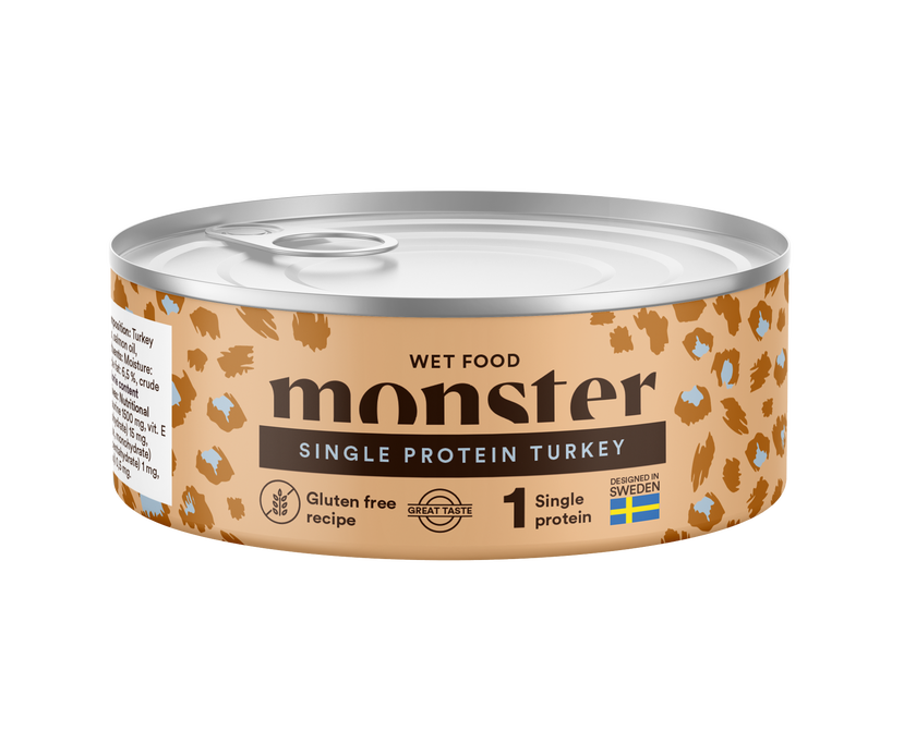 Monster Cat Adult Single Protein Turkey Can