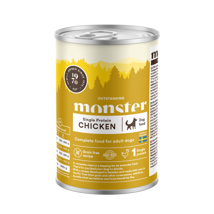Monster Dog Single Protein Chicken
