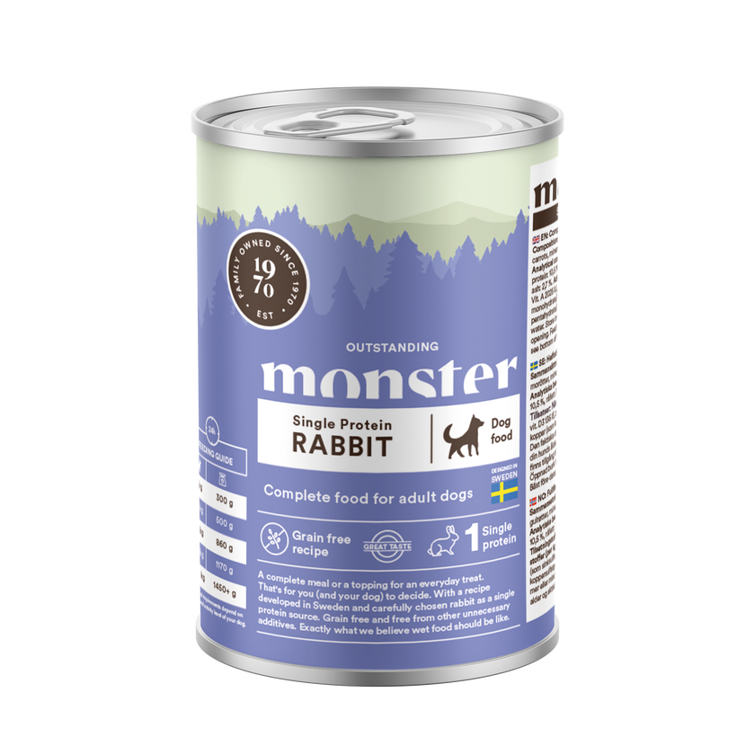Monster Dog Single Protein Rabbit