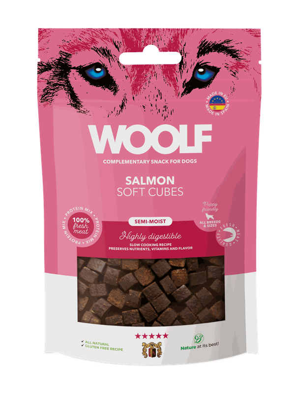Woolf Soft Cubes Lax & Fisk 100 g