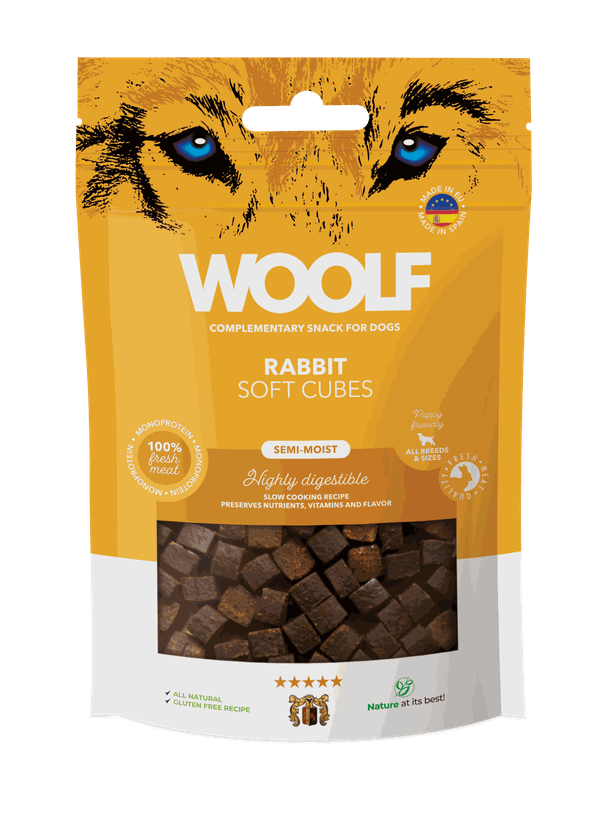 Woolf Soft Cubes Kanin 100 g