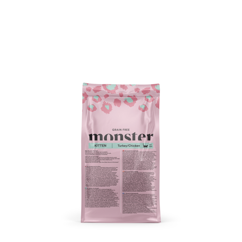 Monster Cat Grain Free Kitten Turkey/Chicken