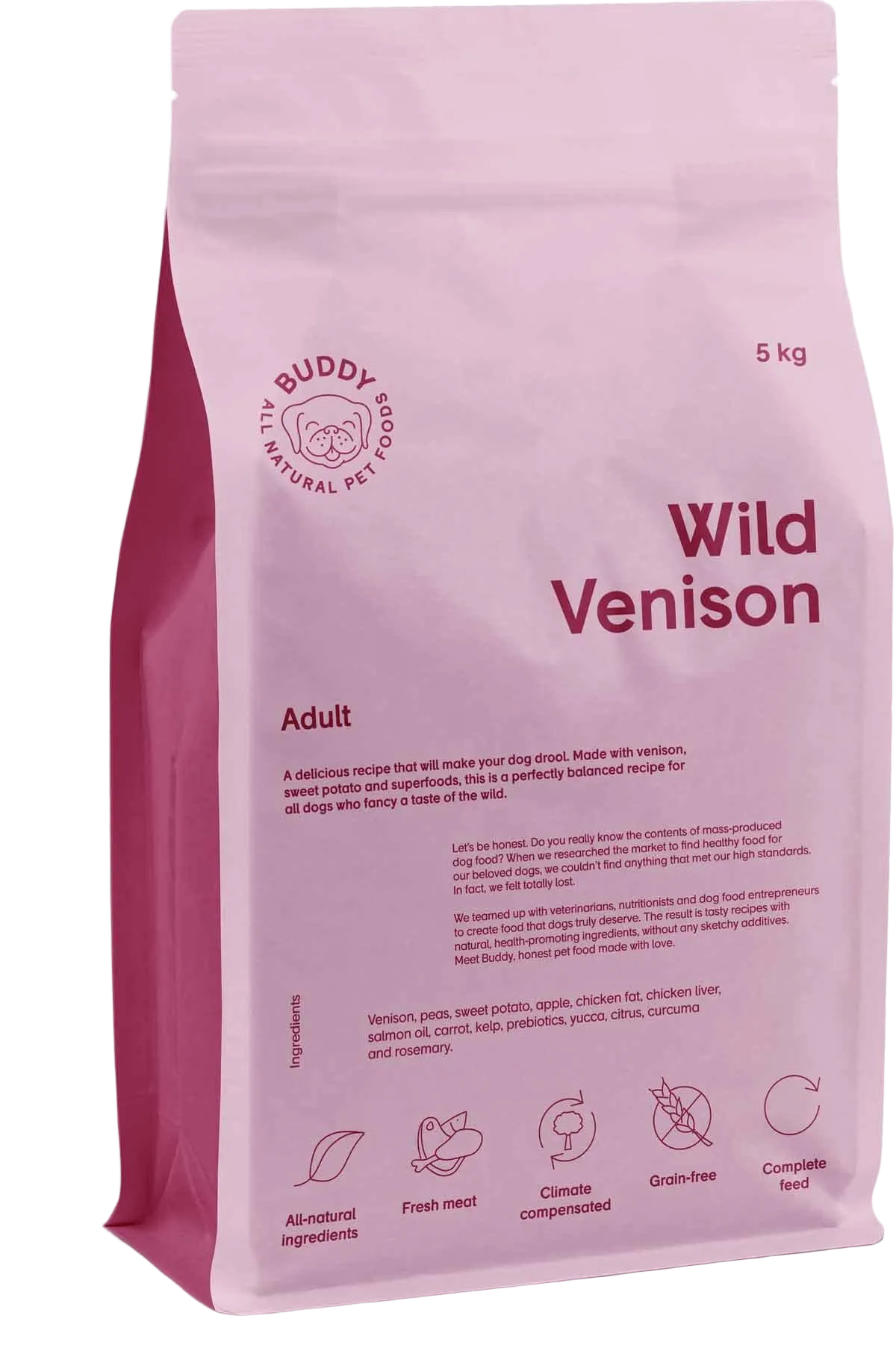 Buddy Wild Venison 5 kg
