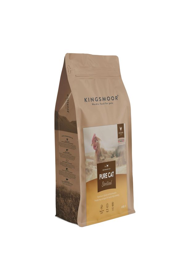 Kingsmoor Kattfoder Nordisk Kyckling Steriliserad Katt 6kg