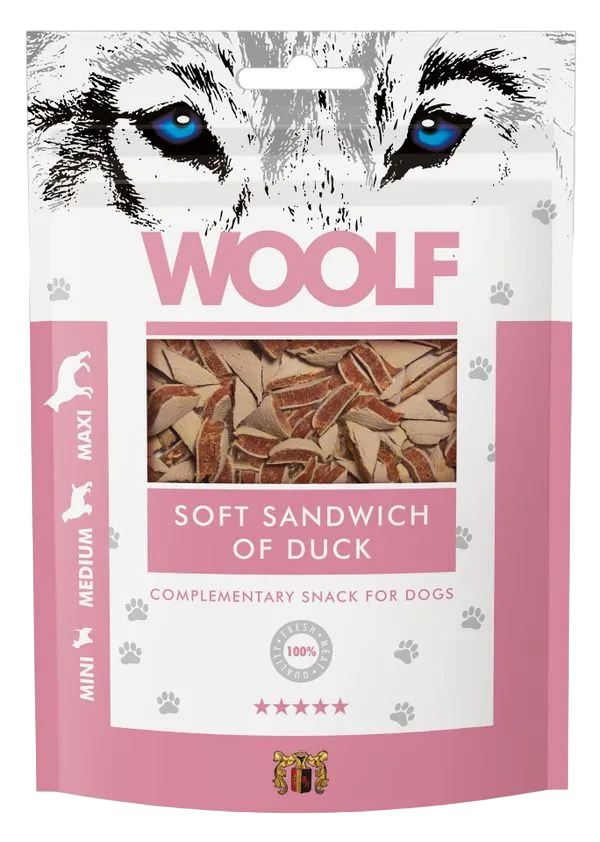 Woolf Soft Sandwich of Duck 100 g