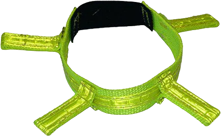 Alac Jakthalsband med reflexflärpar 30 cm – transparent produktbild